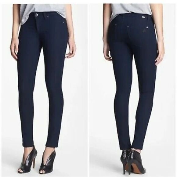 DL1961 Premium Denim “Emma” Dark Wash Jeggings (Size: 28) - Picture 1 of 15